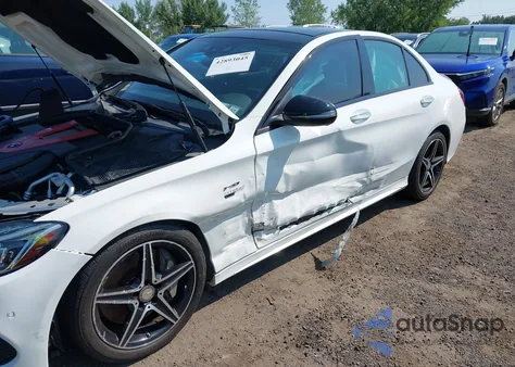 2016 Mercedes-Benz C 450 Amg 4Matic из США, поврежденный, VIN 55SWF6EB9GU148728
